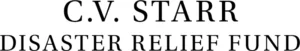 C.V. Starr Disaster Relief Fund Logo