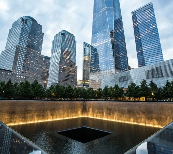 9/11 memorial reflecting pool